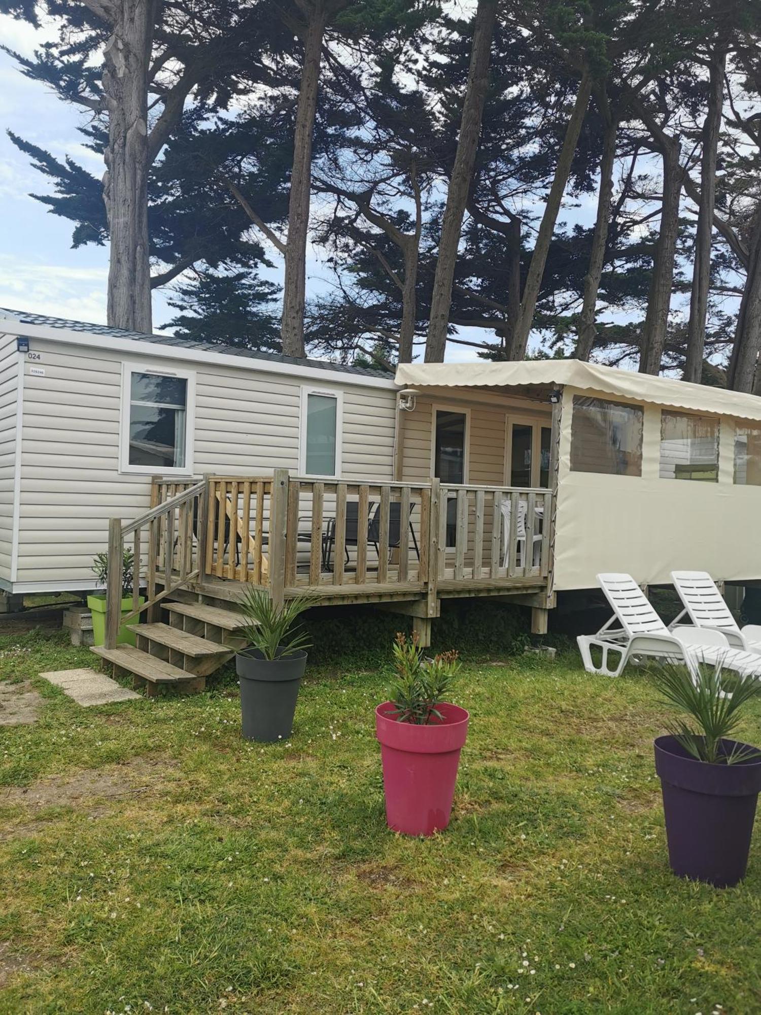 Mobilhome Vue Ocean La Costa Breizha Кіберон Екстер'єр фото