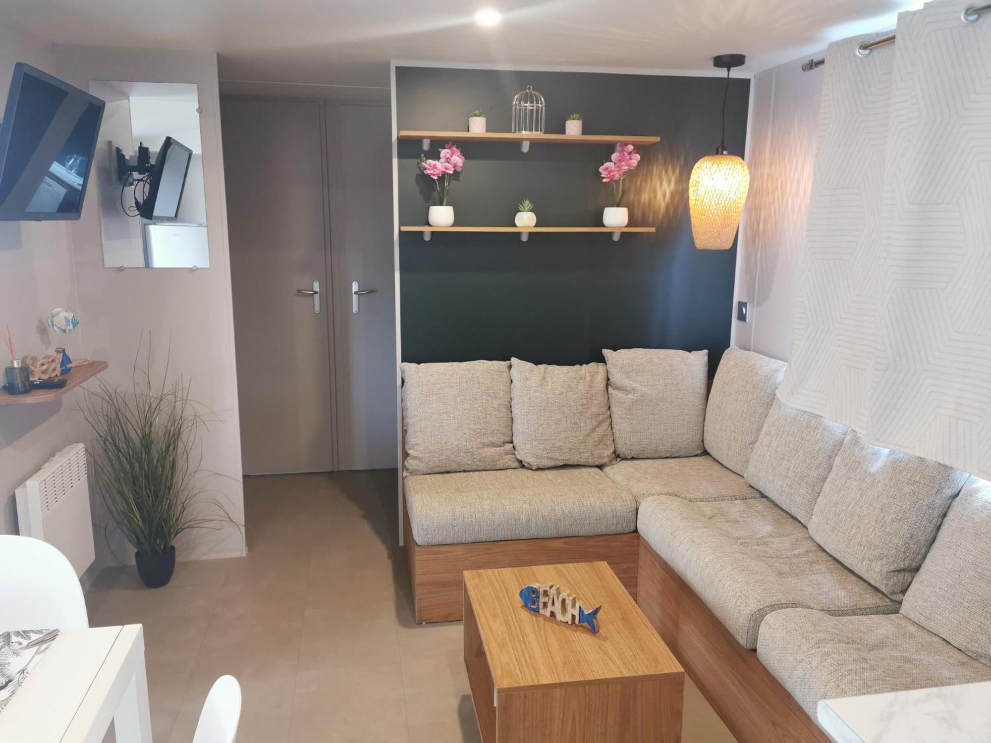 Mobilhome Vue Ocean La Costa Breizha Кіберон Екстер'єр фото