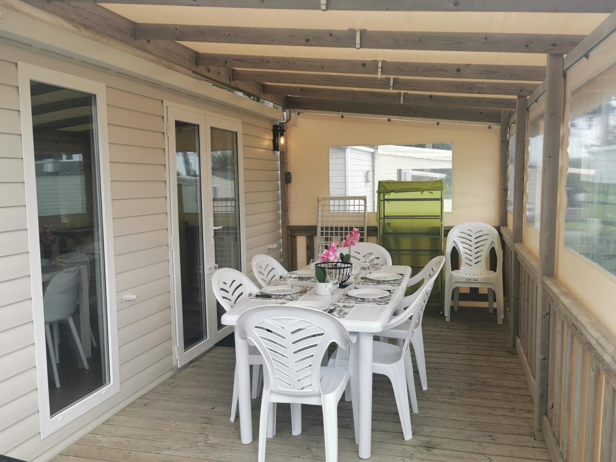 Mobilhome Vue Ocean La Costa Breizha Кіберон Екстер'єр фото